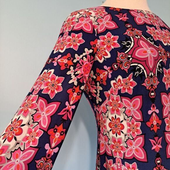 Vince Camuto Floral Printed Multi-colored Size 10 - Picture 7 of 14